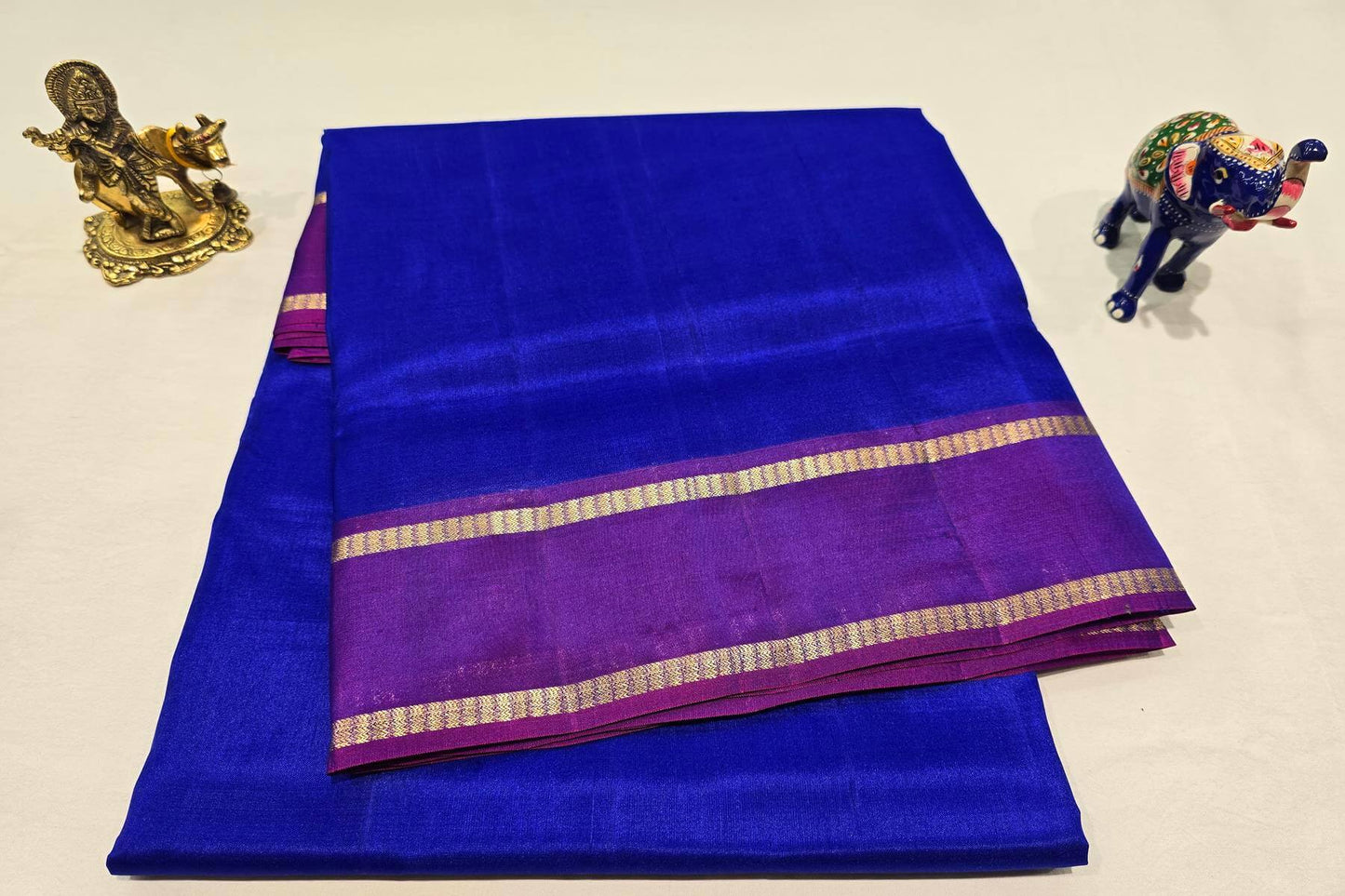 Nine yards silk saree AC1260