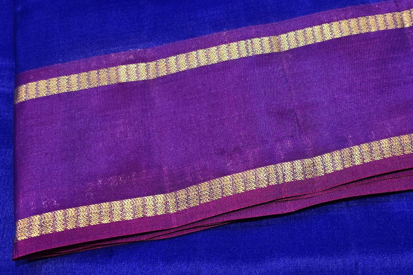 Nine yards silk saree AC1260