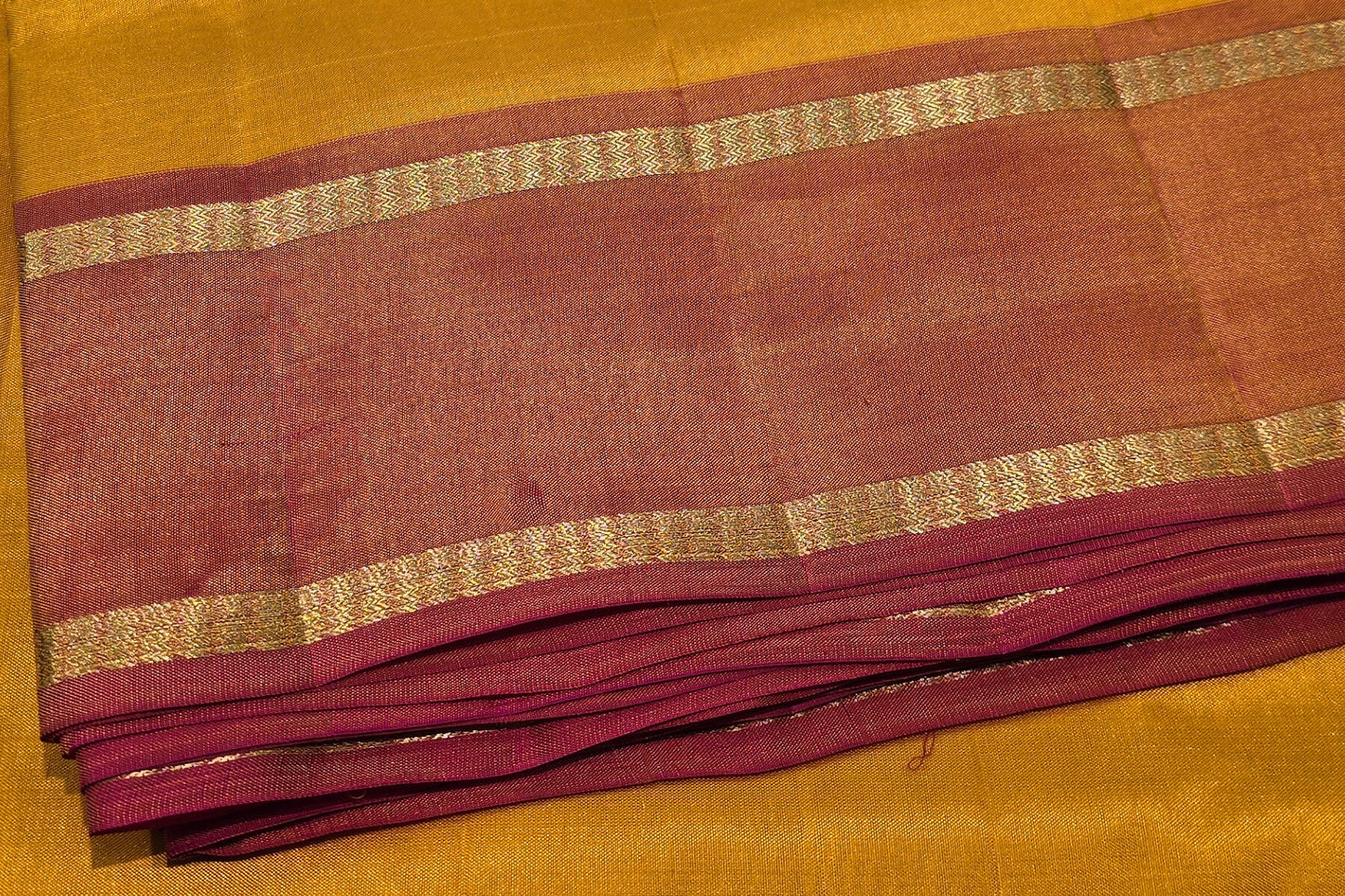 Nine yards silk saree AC1262