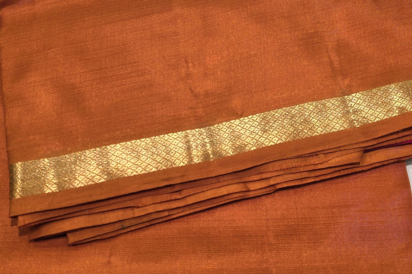 Nine yards silk saree AC1266