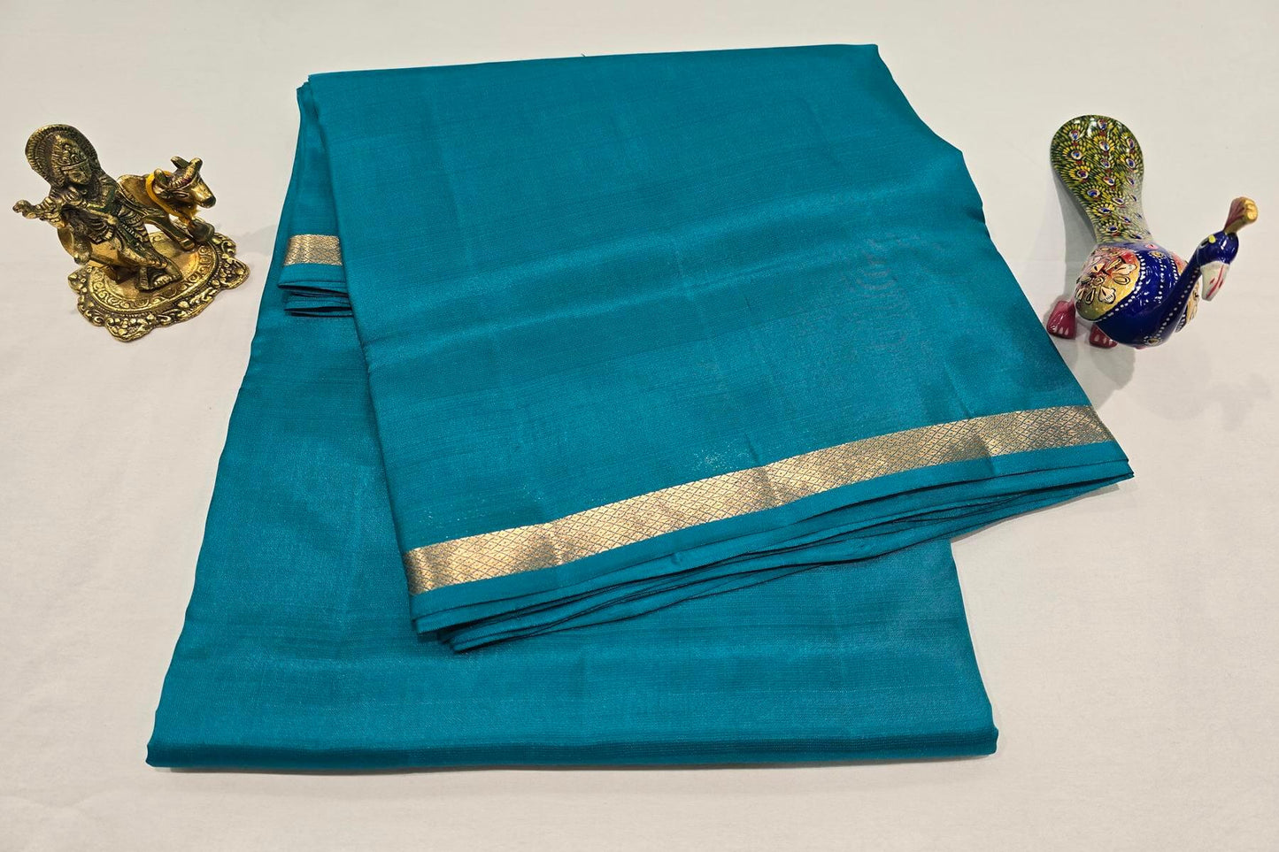 Nine yards silk saree AC1270