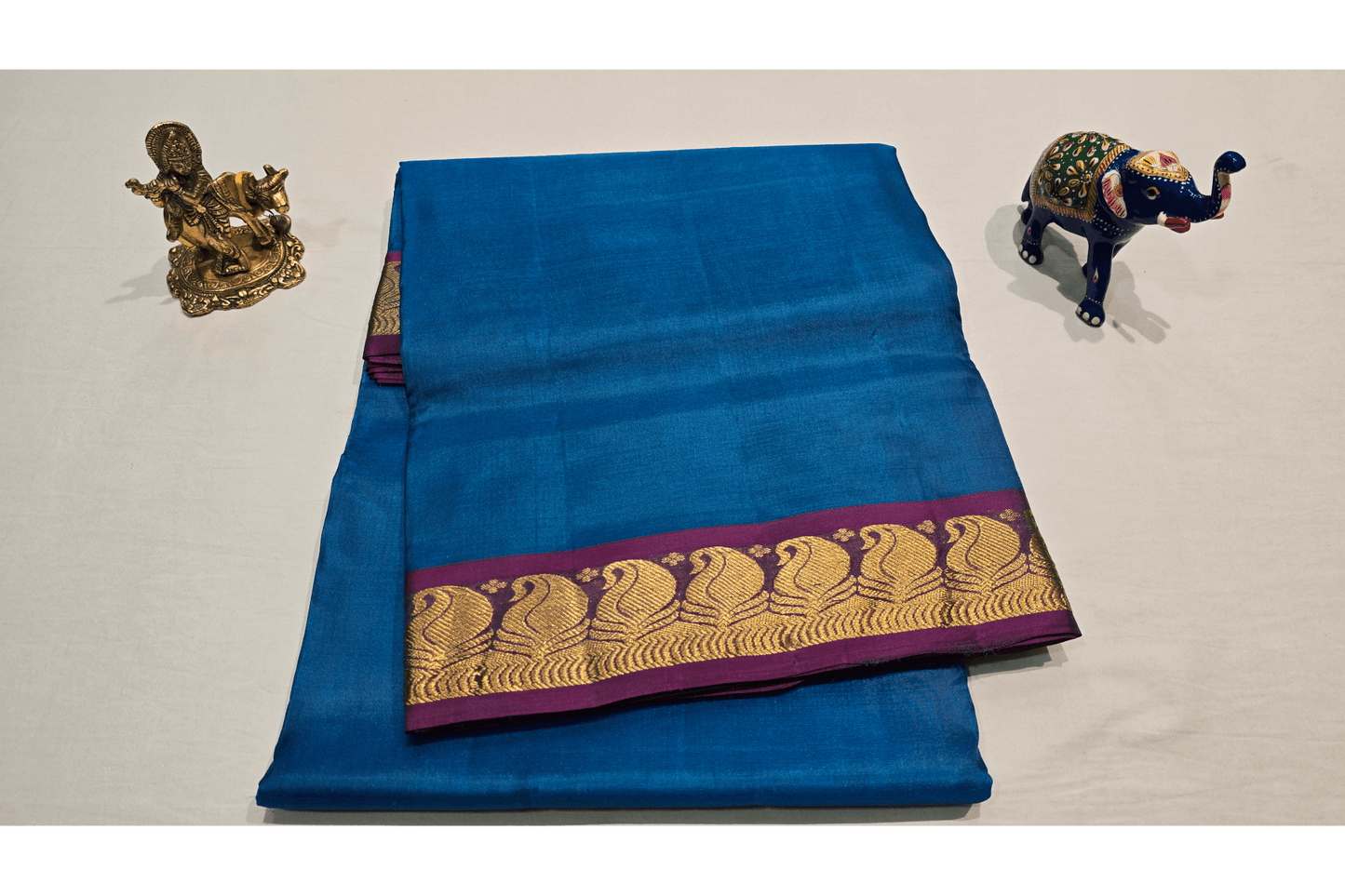 Nine yards silk saree SS4365