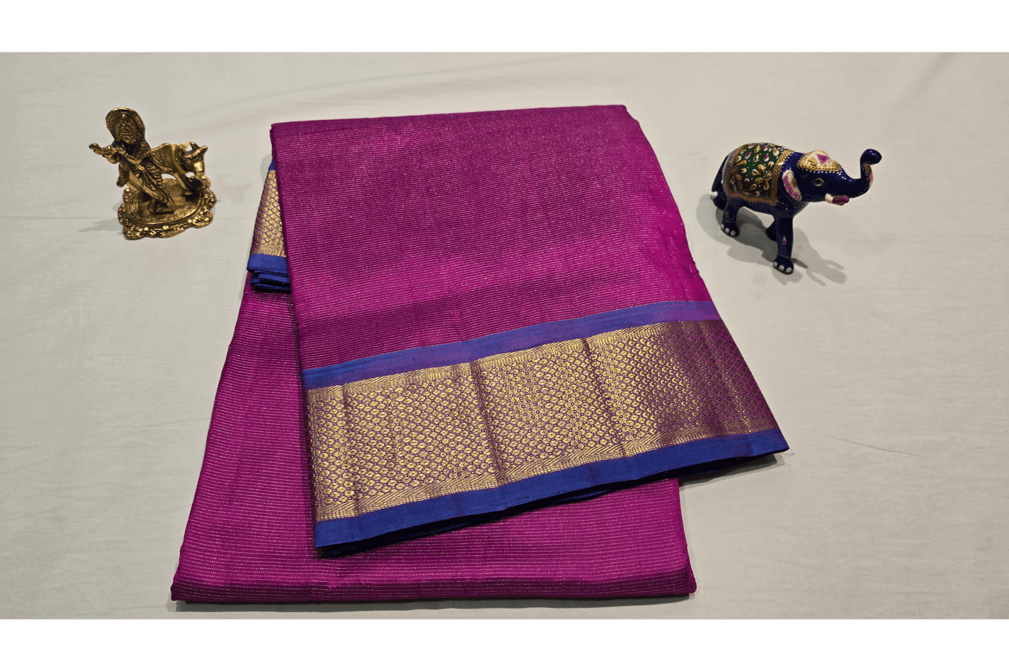 Nine yards silk saree SS4380