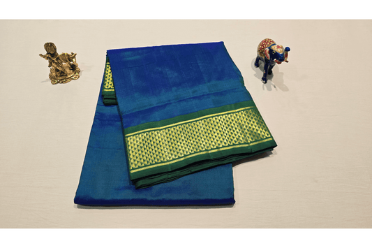 Nine yards silk saree SS4354