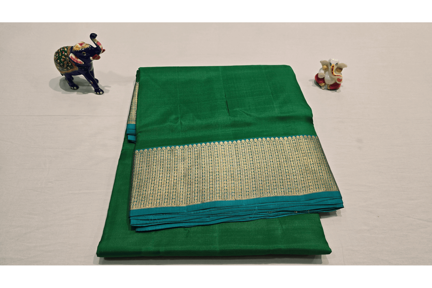 Nine yards silk saree AC1292