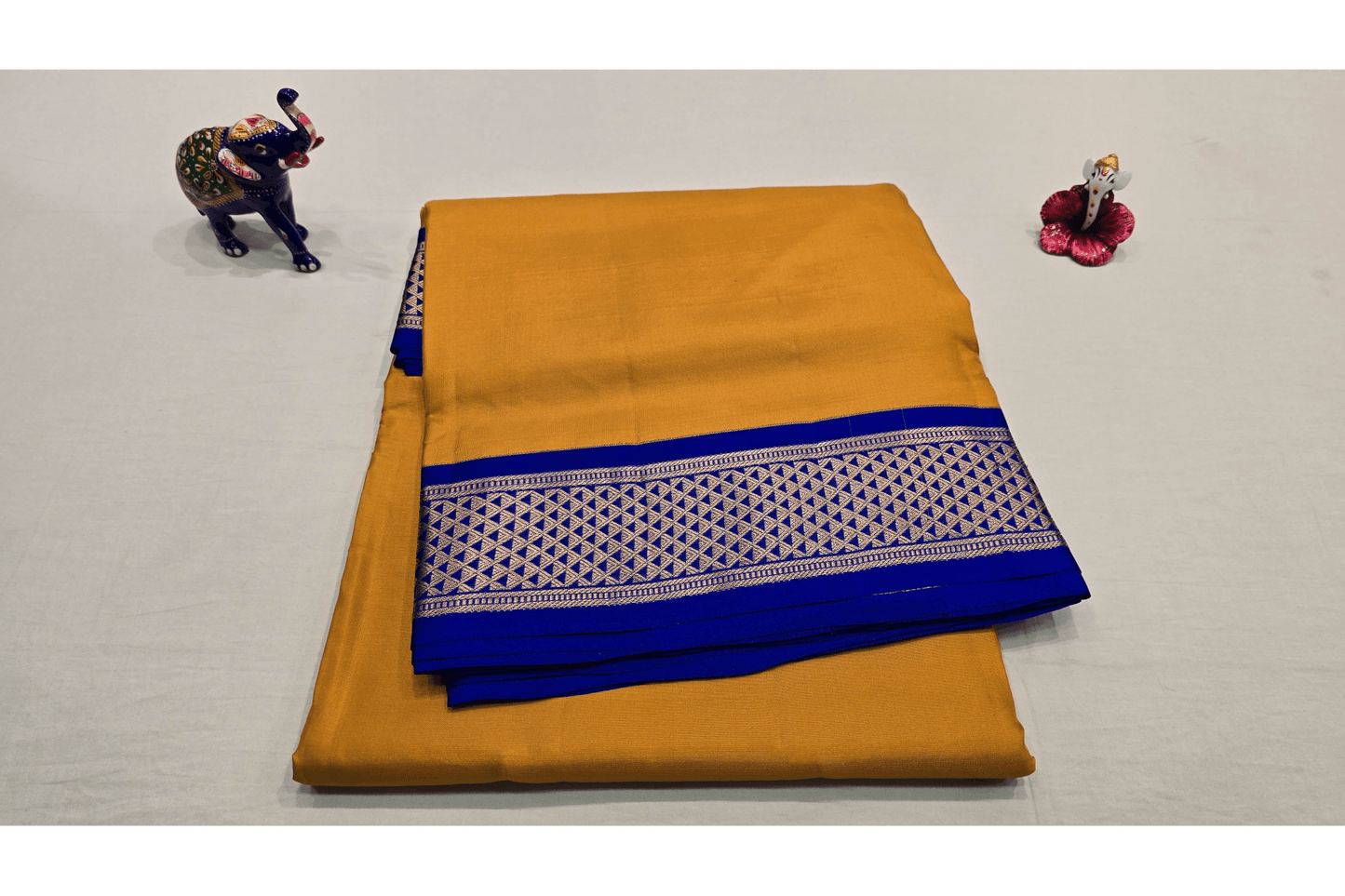 Nine yards silk saree AC1300