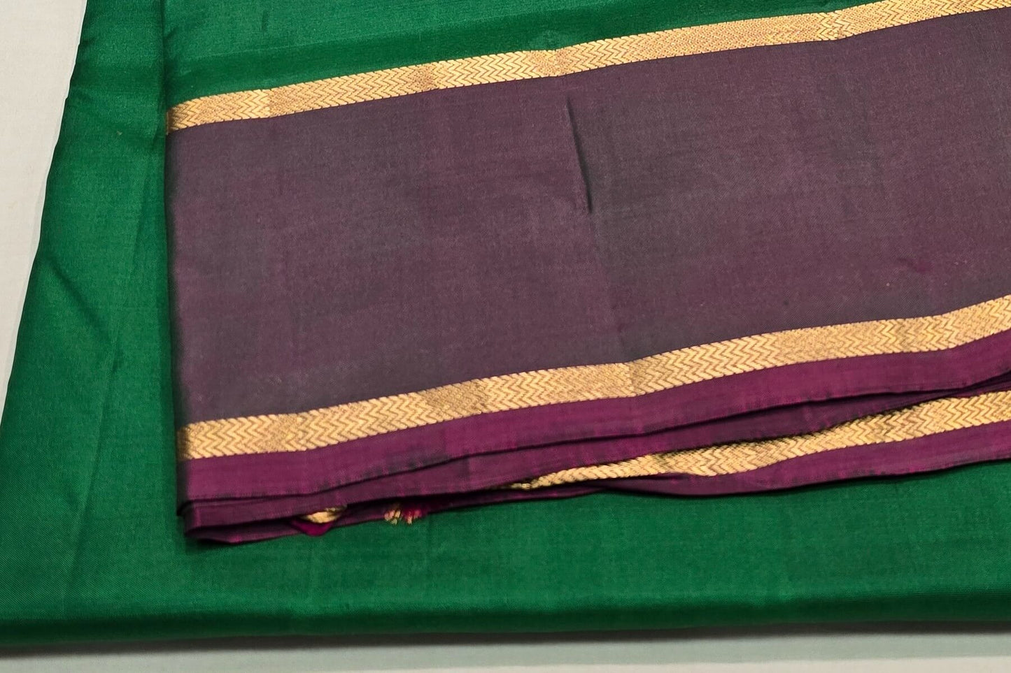 Nine yards silk saree AC1302