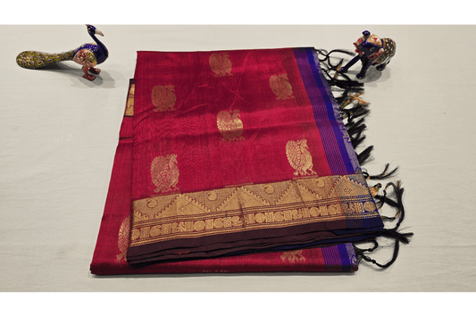 Silk Cotton Saree SS4496