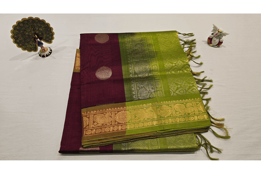 Silk Cotton Saree SS4504