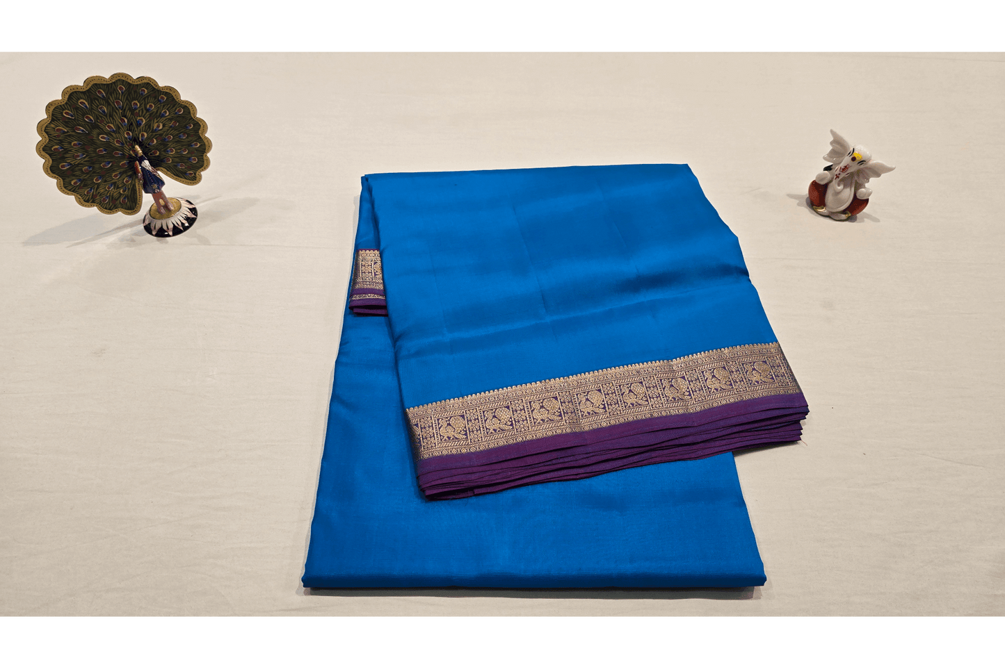 Nine yards silk saree AC1307