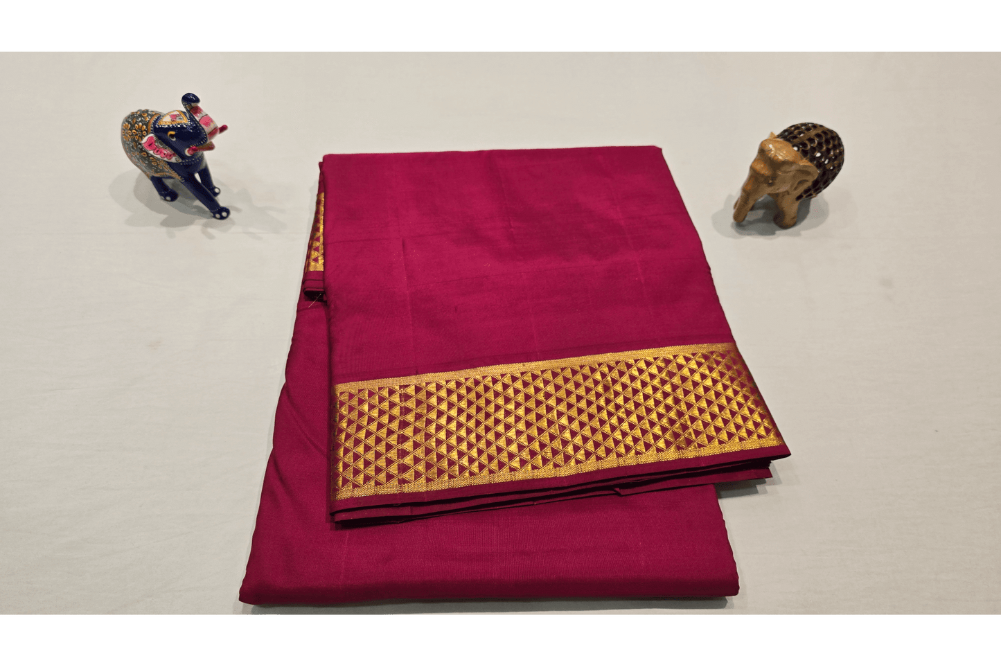 Nine yards silk saree SS4523