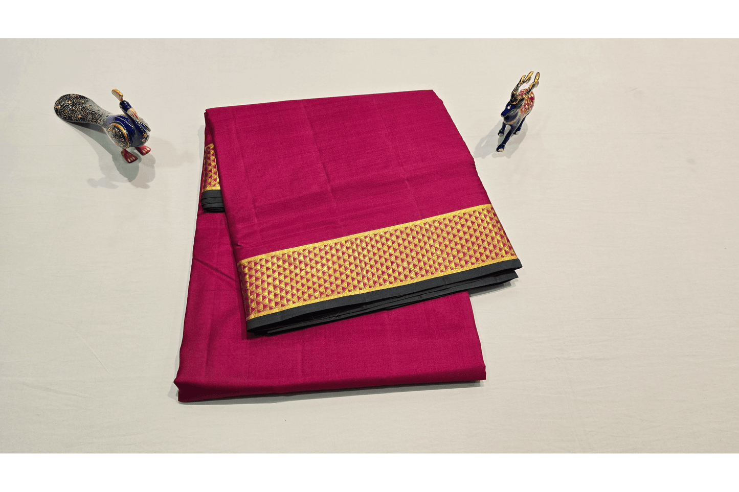 Nine yards silk saree SS4527