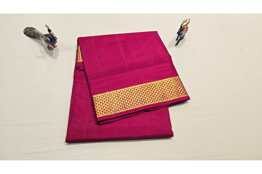 Nine yards silk saree SS4528