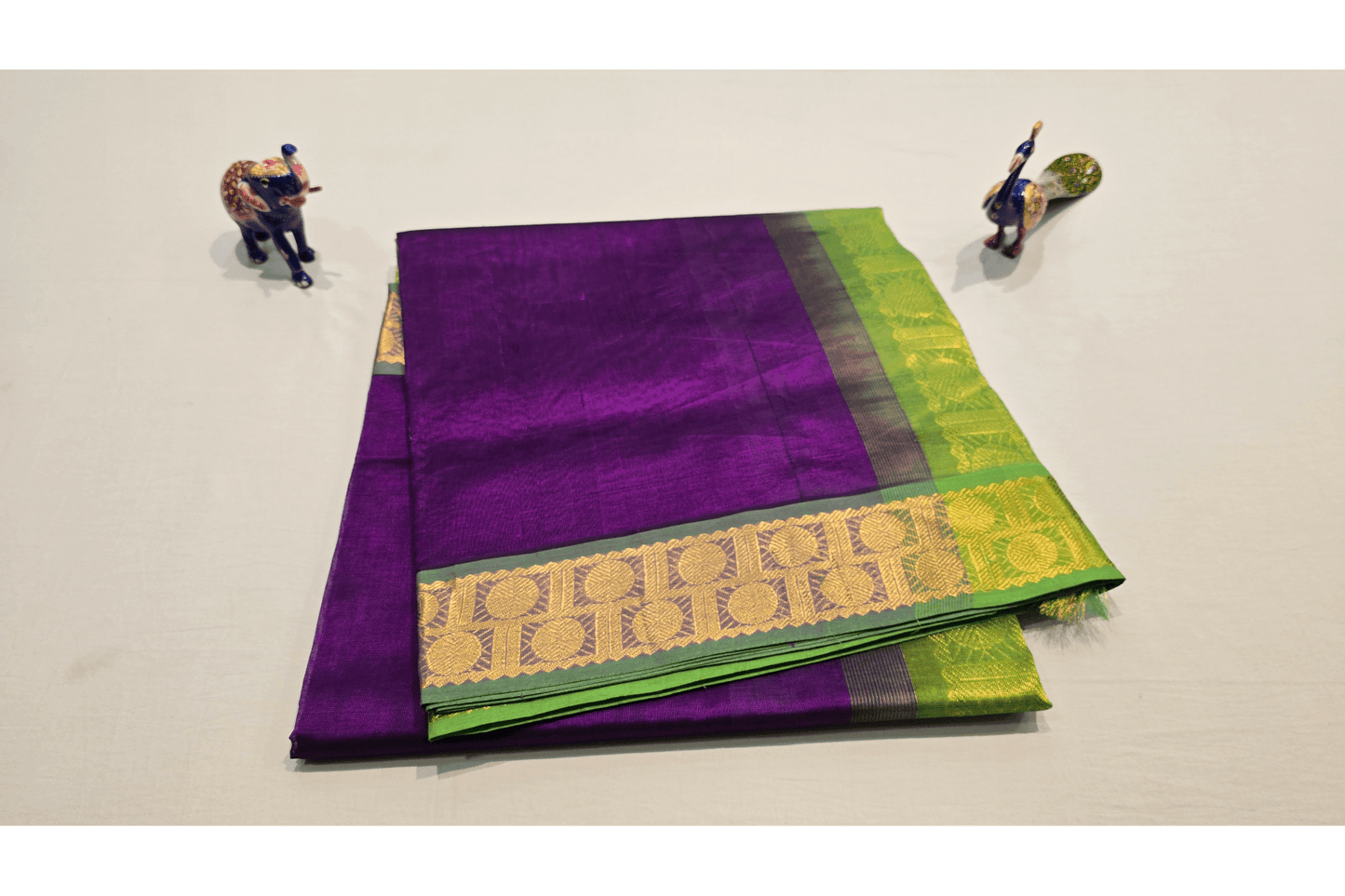 Nine Yards Silk Cotton Saree SS4637