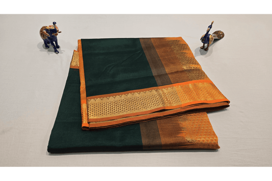 Nine Yards Silk Cotton Saree SS4638