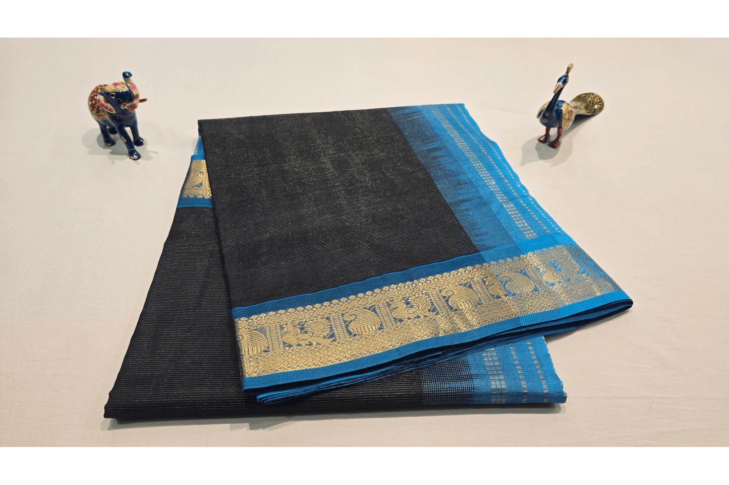 Nine Yards Silk Cotton Saree SS4641