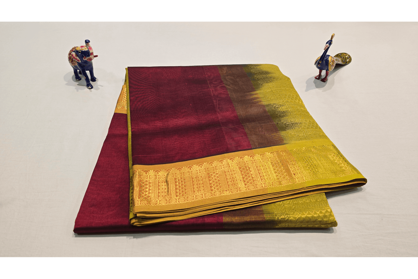 Nine Yards Silk Cotton Saree SS4646