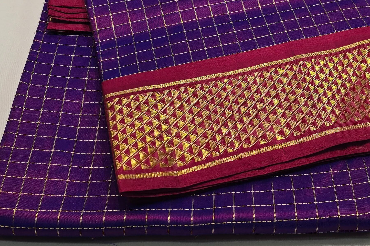 Nine Yards Silk Saree SS4664