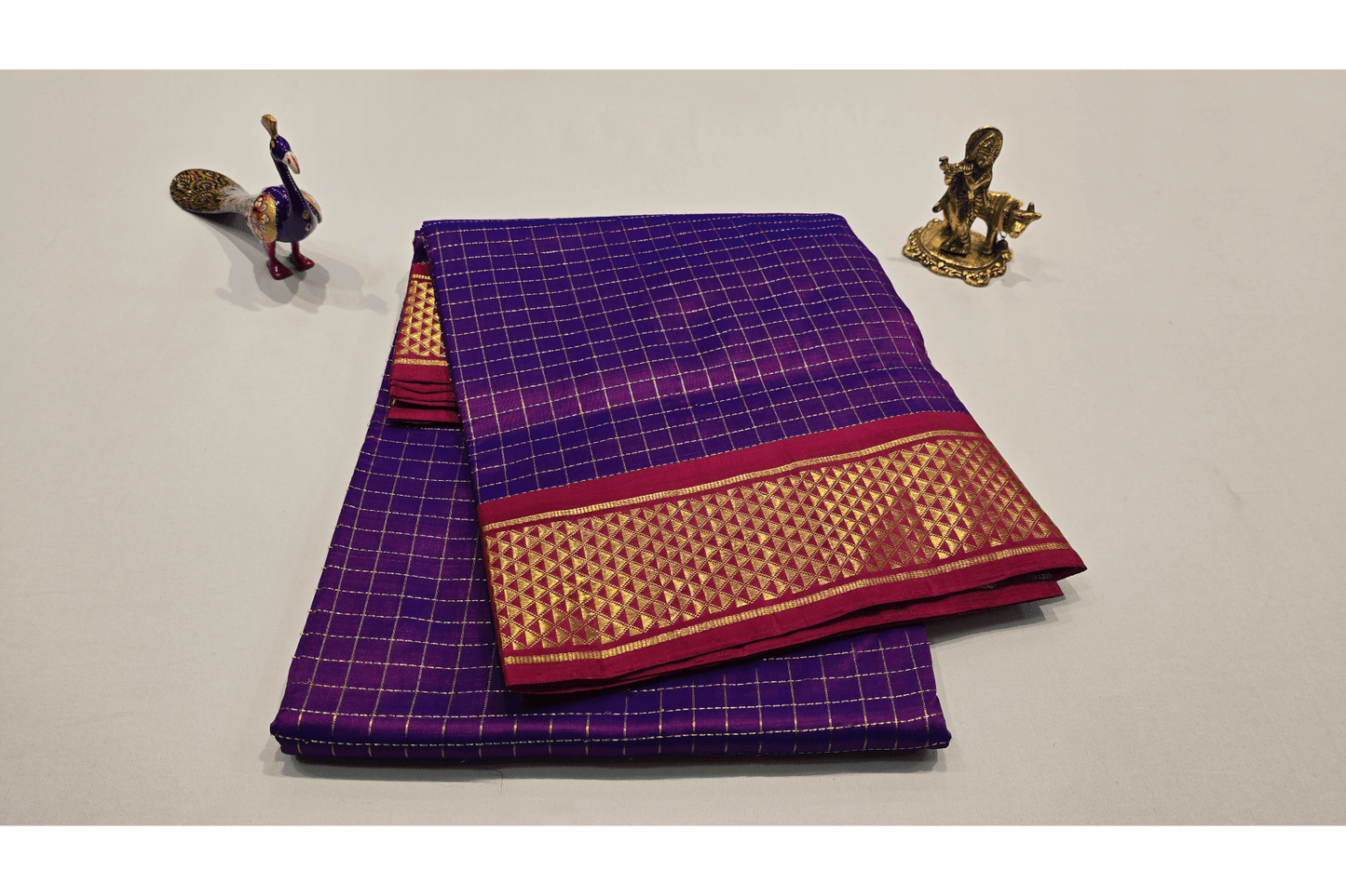 Nine Yards Silk Saree SS4664