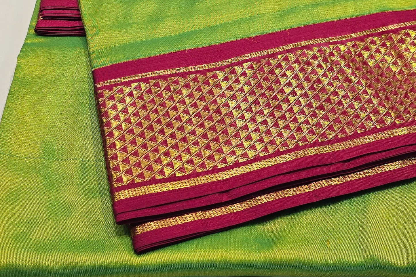 Nine Yards Silk Saree SS4666