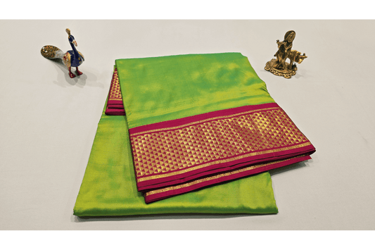 Nine Yards Silk Saree SS4666