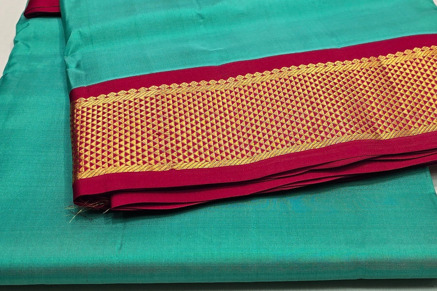 Nine Yards Silk Saree AC1355