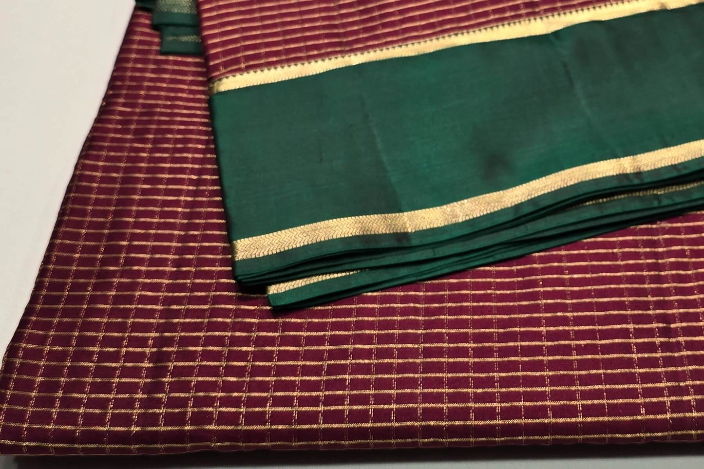 Nine Yards Silk Saree AC1371