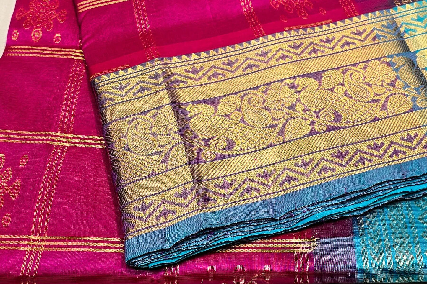 Silk Cotton Saree SS4933