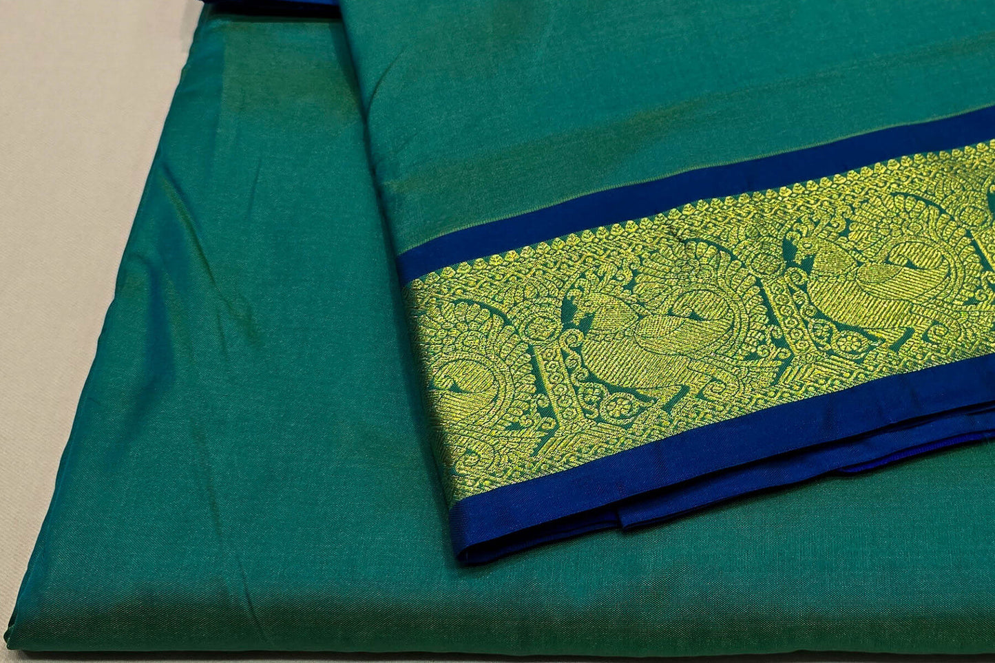 Nine Yards Semi Silk Saree SS5033