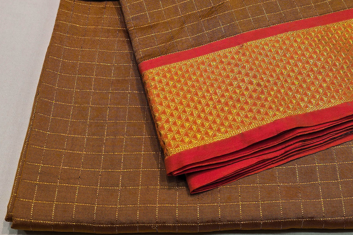 Nine Yards Semi Silk Saree SS5040