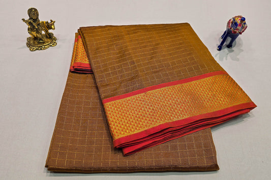 Nine Yards Semi Silk Saree SS5040