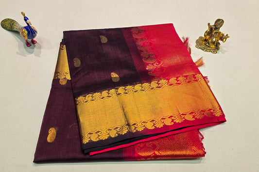 Silk Cotton Saree SS5077