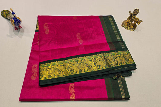 Silk Cotton Saree SS5086