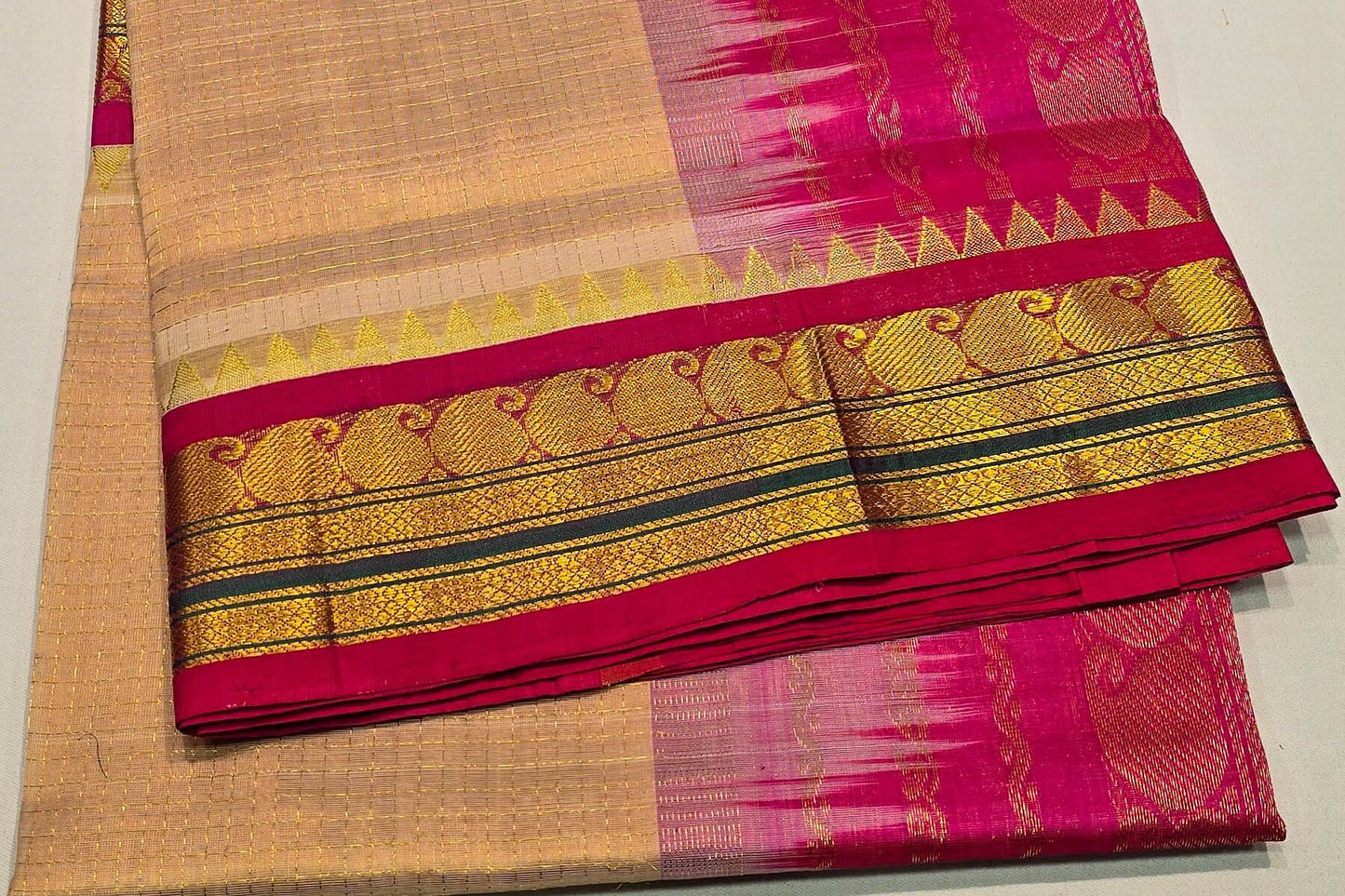 Silk Cotton Saree SS5166