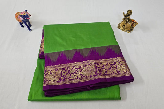 Nine yards silk saree SS5238