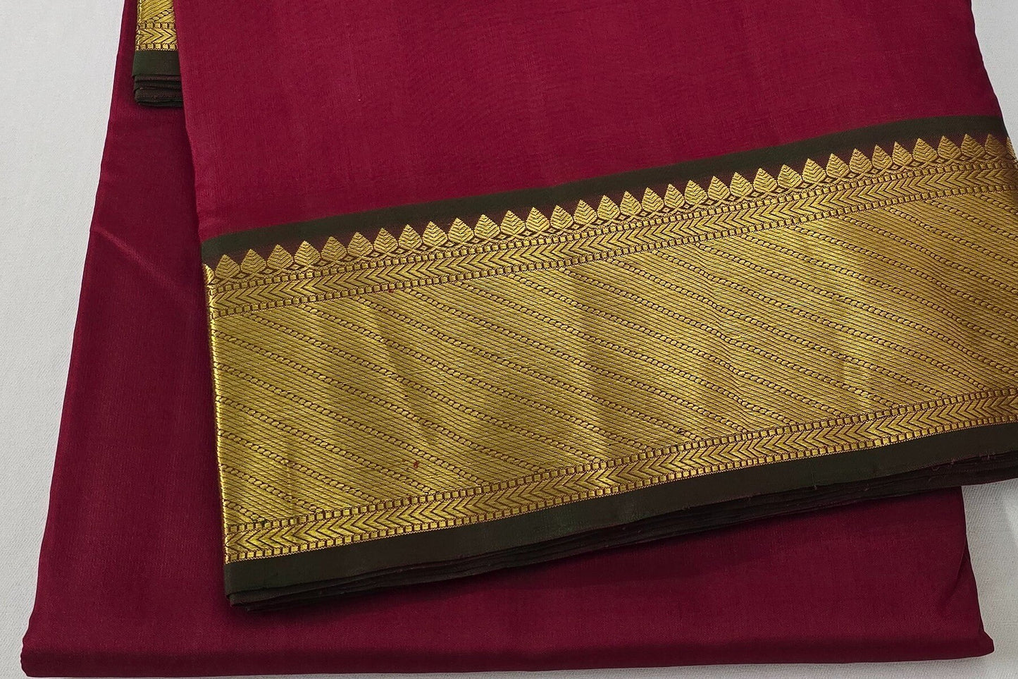 Nine yards silk saree SS5242