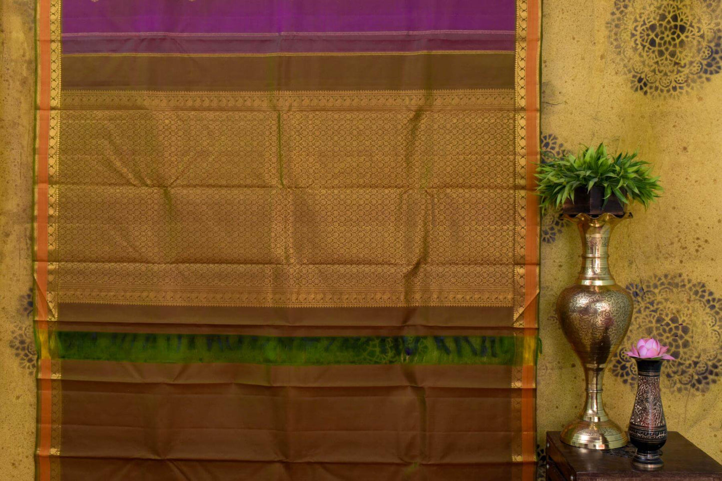 Kanjivaram silk saree SS4558