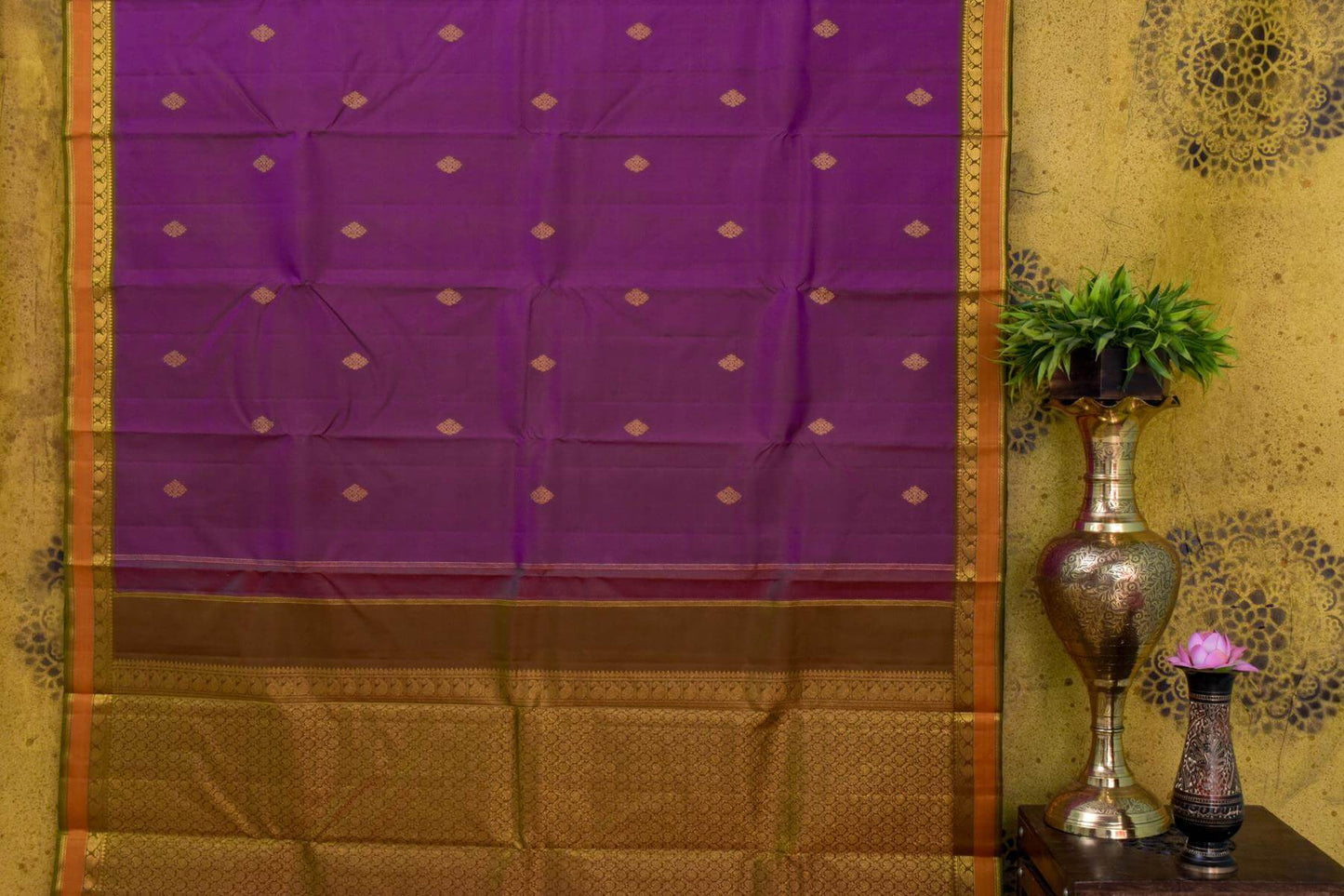 Kanjivaram silk saree SS4558