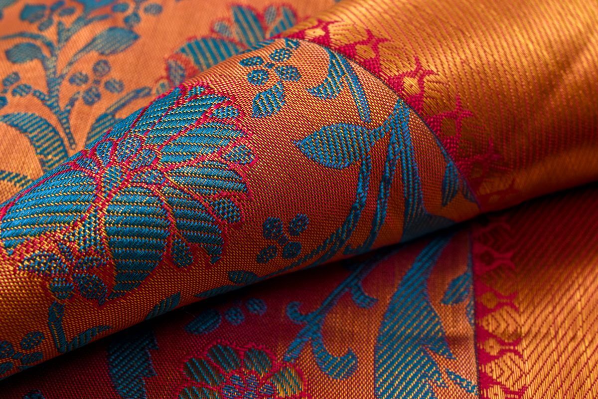 Kanjivaram silk saree AC536