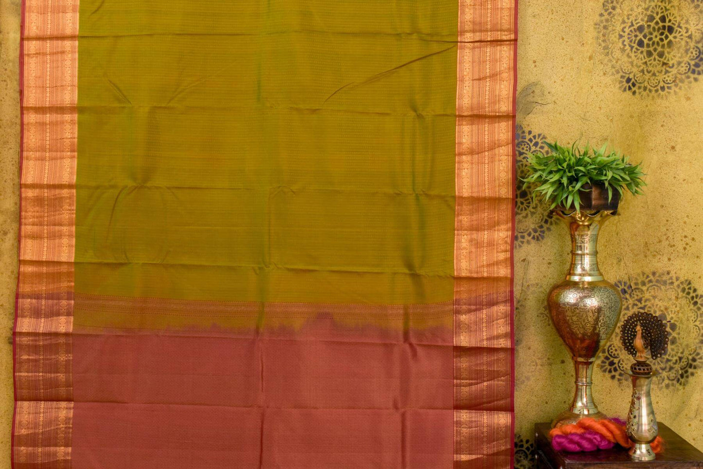 Light Weight Kanjivaram Silk Saree AC1338