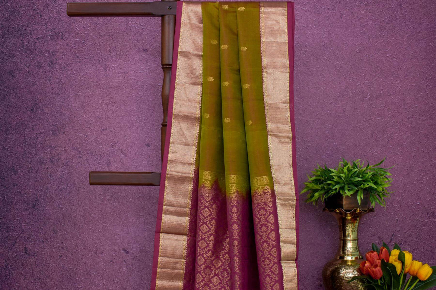 Light Weight Kanjivaram Silk Saree SS4590