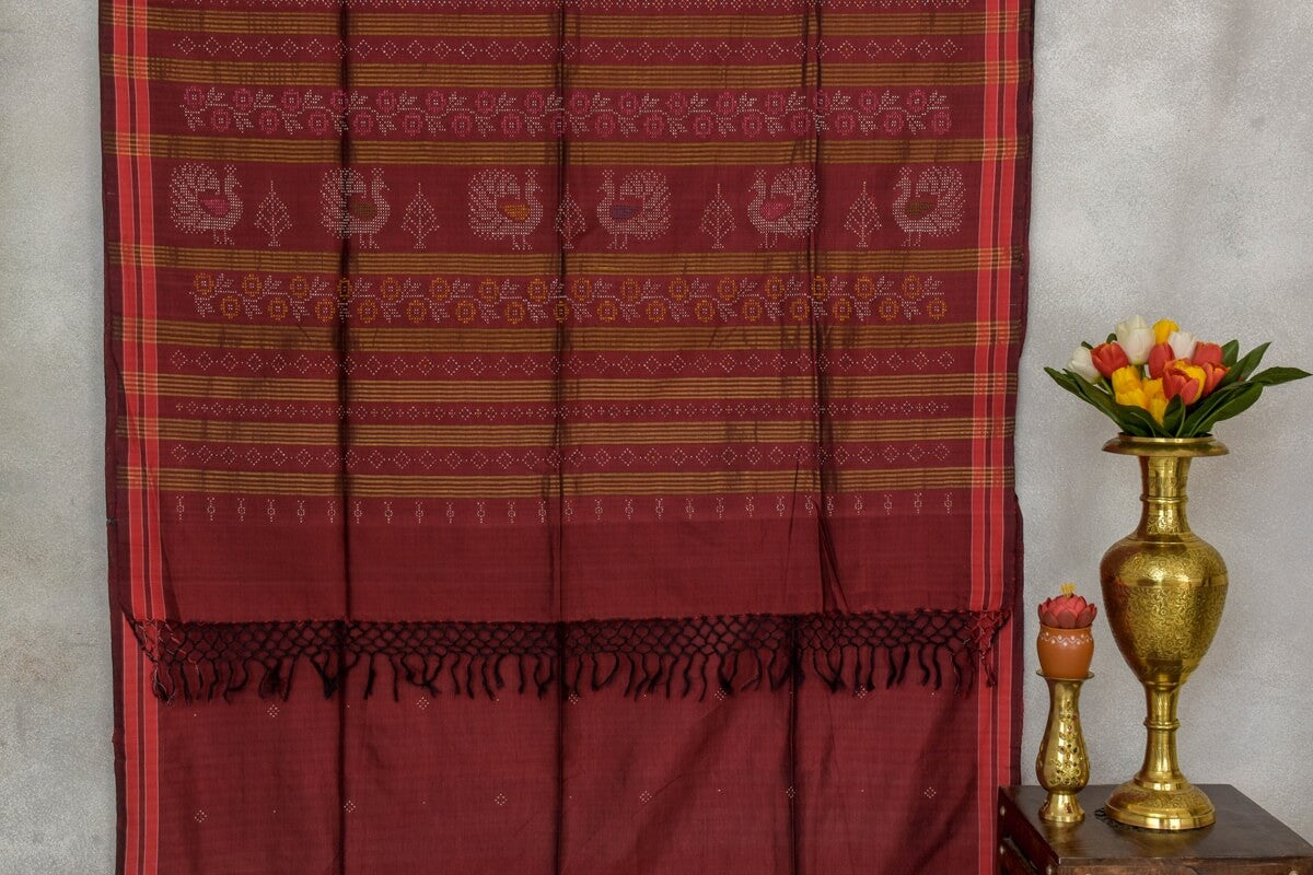 Maheshwari Silk Cotton Saree RB078