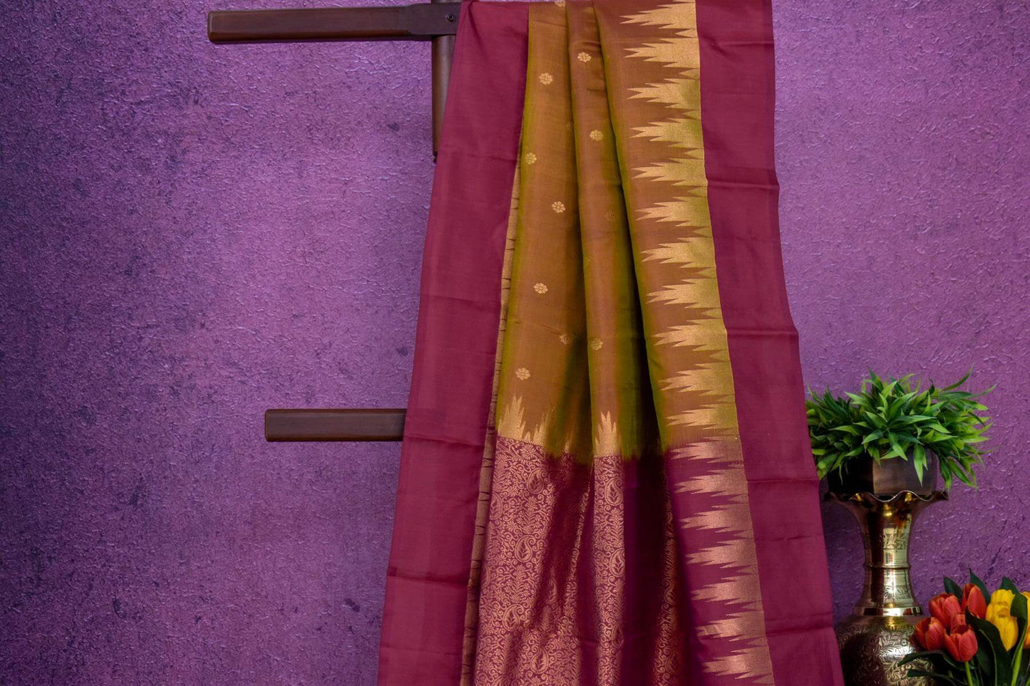 Light Weight Kanjivaram Silk Saree SS4593