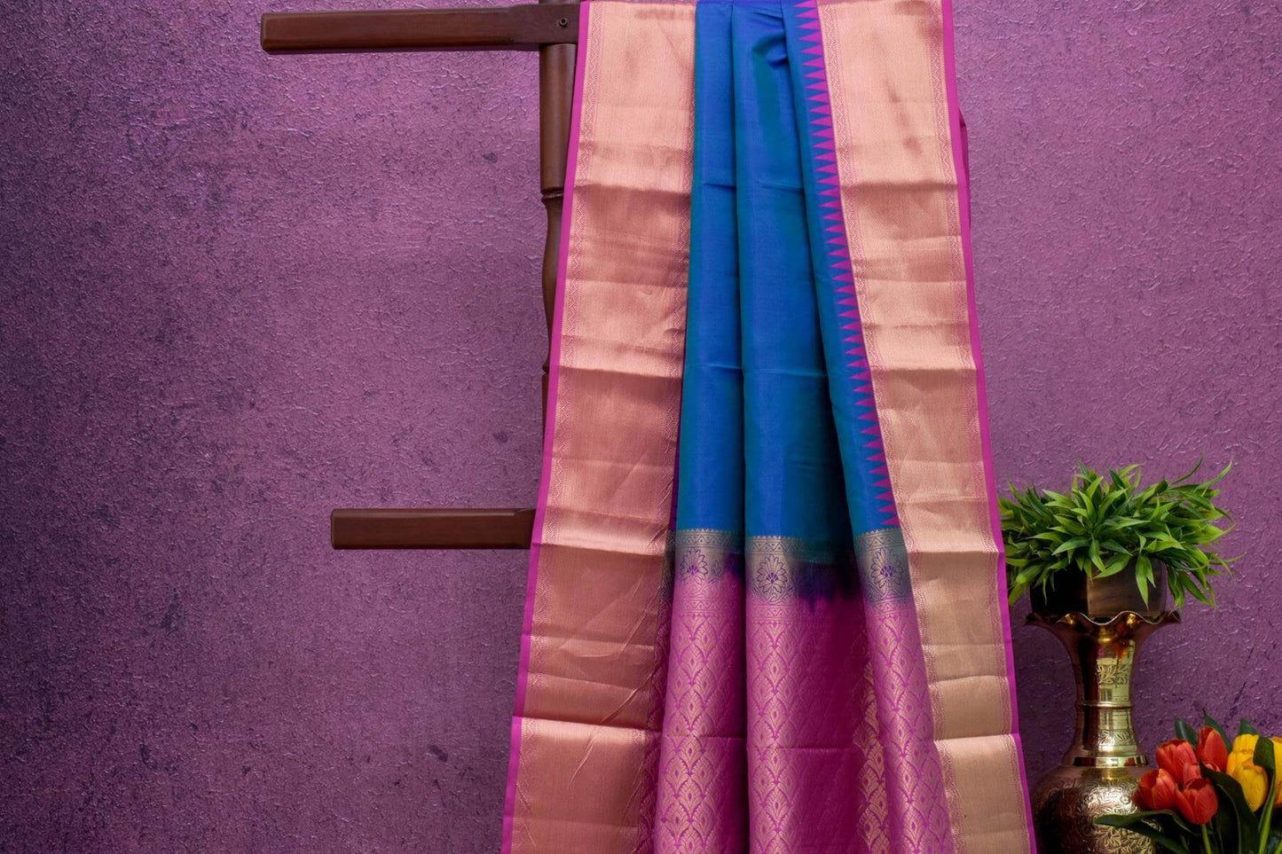 Light Weight Kanjivaram Silk Saree SS4596