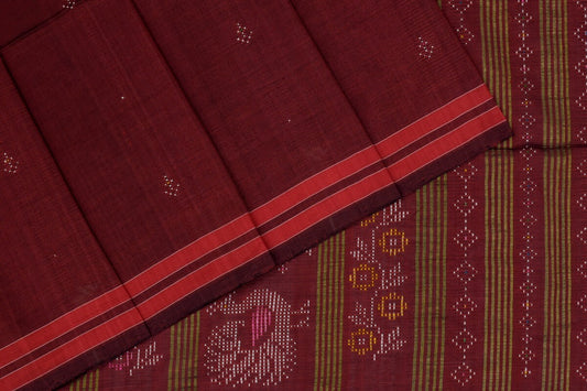 Maheshwari Silk Cotton Saree RB078