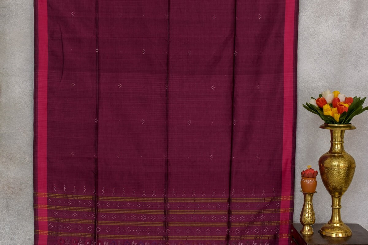 Maheshwari Silk Cotton Saree RB079