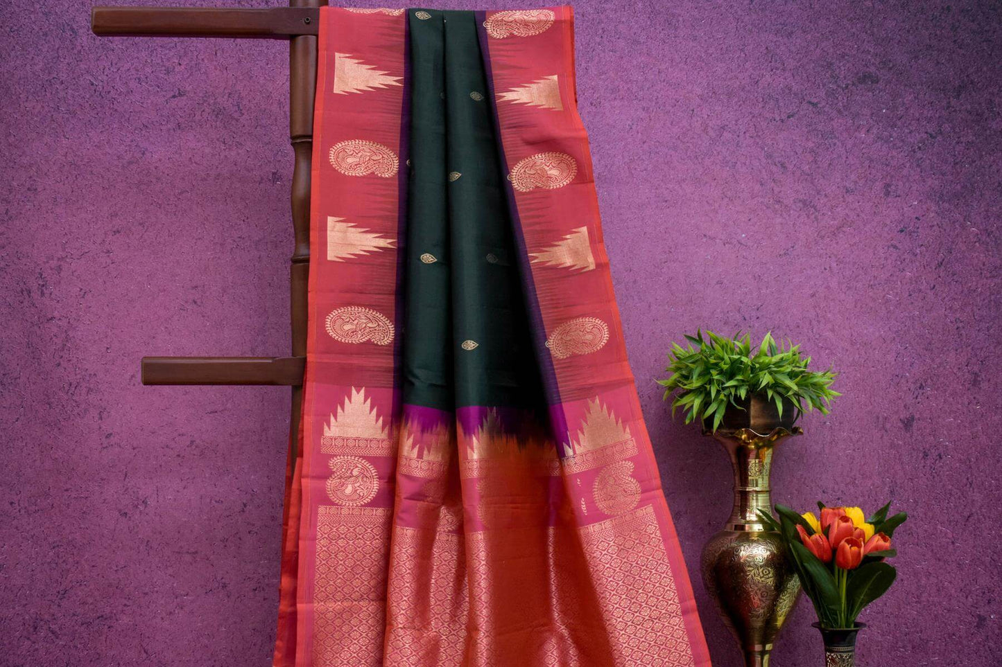 Light Weight Kanjivaram Silk Saree SS4599