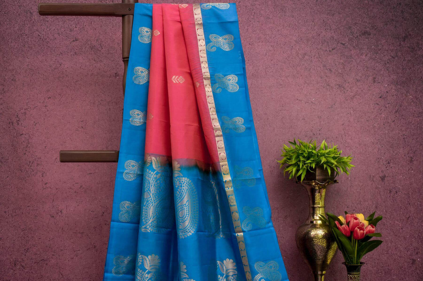 Light Weight Kanjivaram Silk Saree SS4600