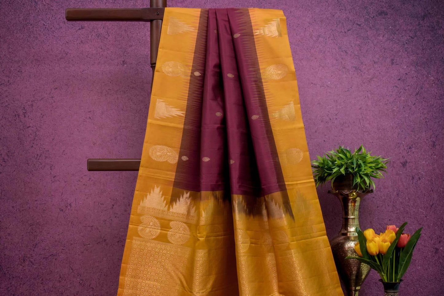 Light Weight Kanjivaram Silk Saree SS4611