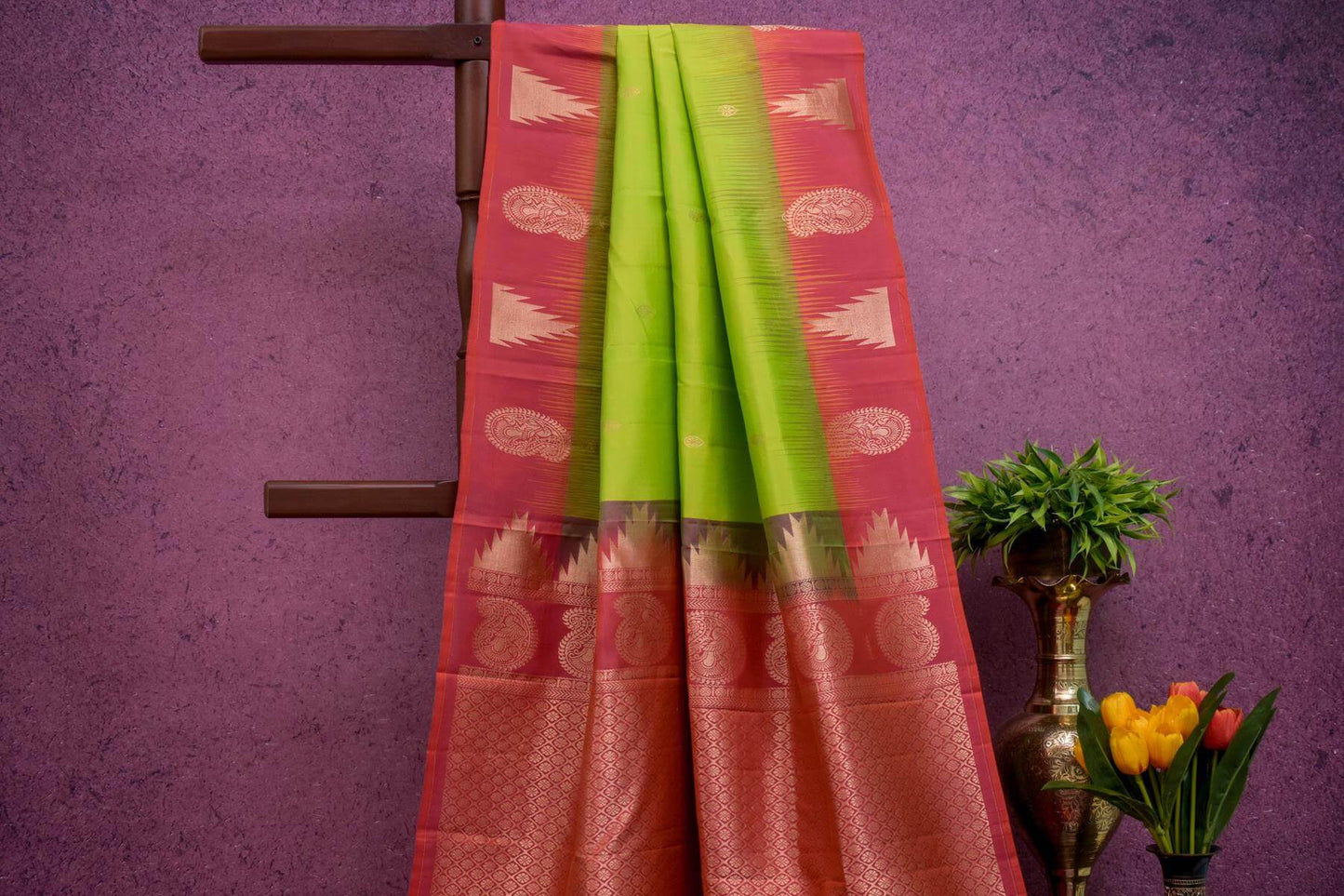 Light Weight Kanjivaram Silk Saree SS4612